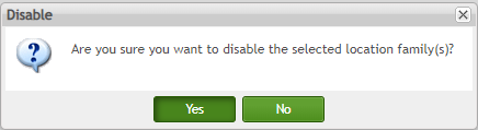 Disable Confirmation Window
