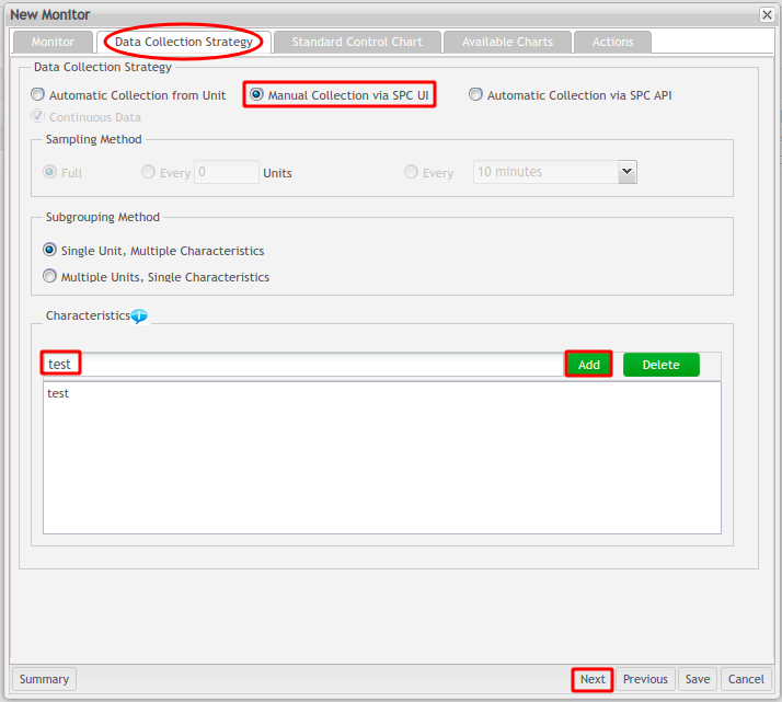 Data Collection Strategy Tab (Manual Collection via SPC UI).png