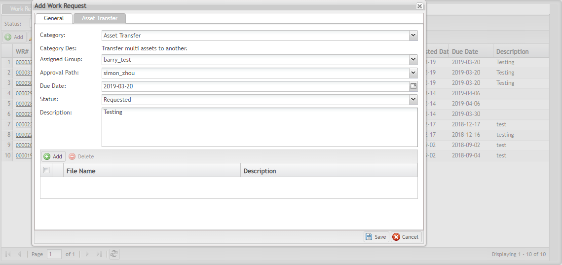 Figure 3: Complete General Tab Fields