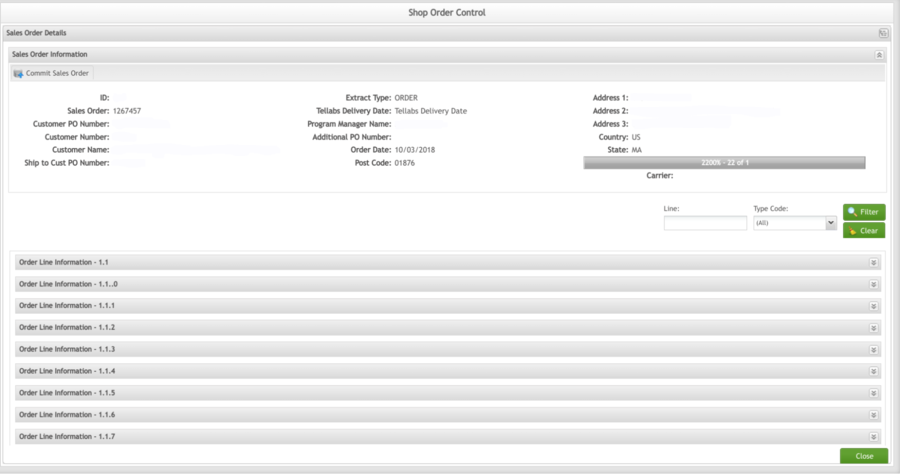 SO-Sales Order Details