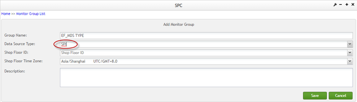 SPC_New Monitor Group Page - SPI